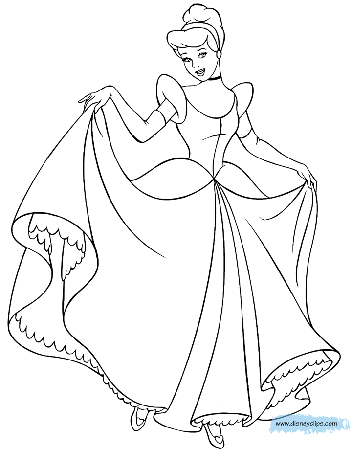 25+ disney stained glass coloring pages Cinderella coloring pages (2)