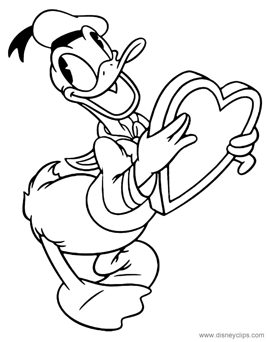 Free Printable Disney Valentine Coloring Pages Free Printable Eeyore Coloring Pages For Kids 