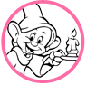 Dopey coloring page