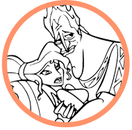 Hercules coloring page