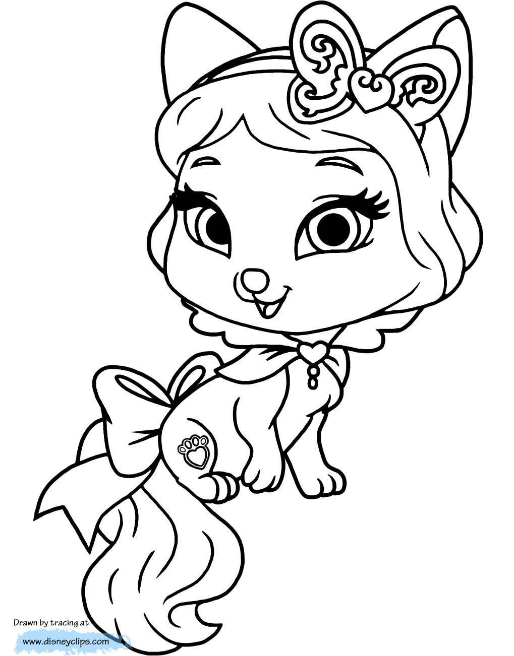 palace pets coloring pages horses for kids - photo #23