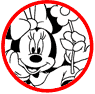 Minnie Mouse summer coloring page