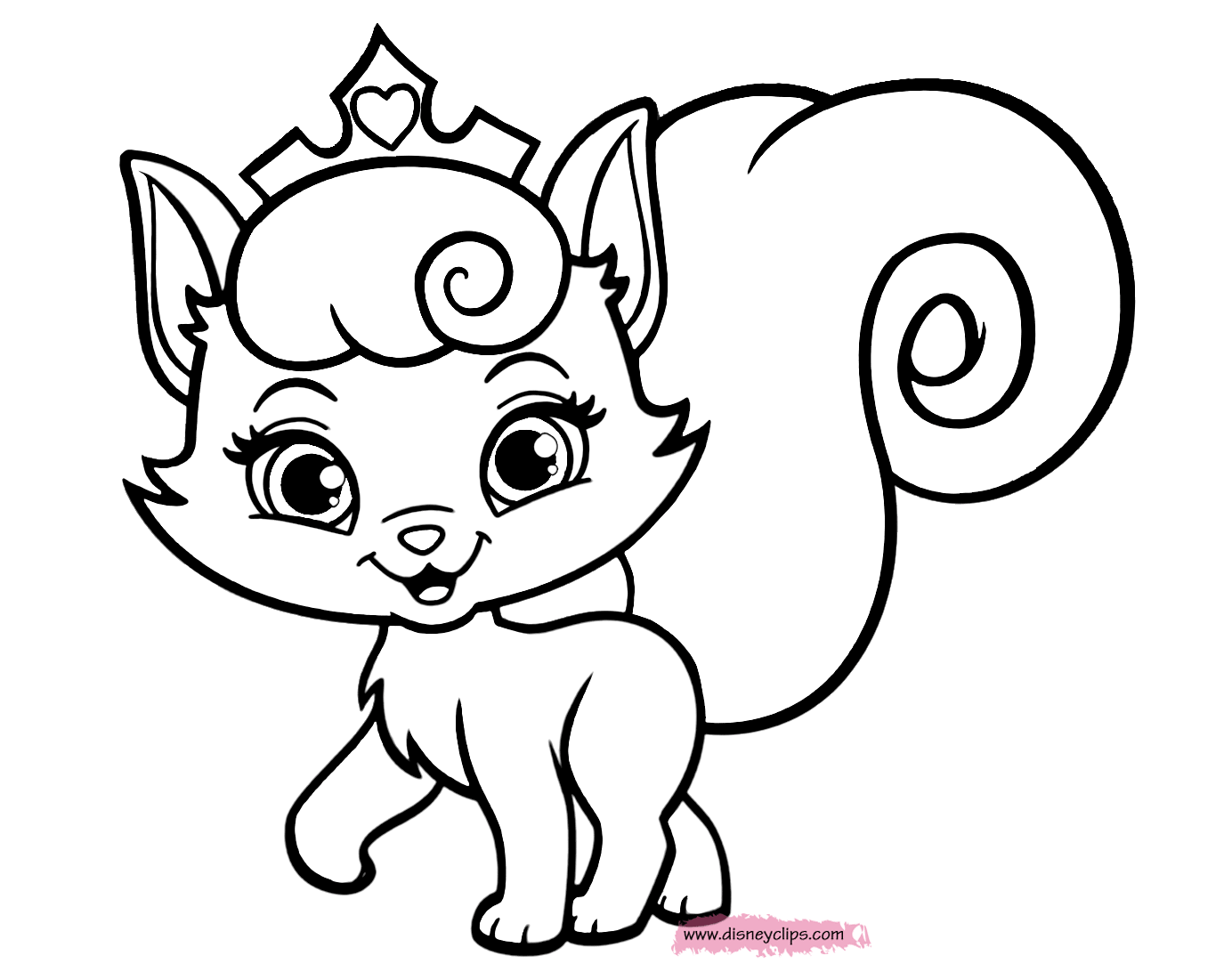 Disney Palace Pets Printable Coloring Pages 3  Disney 