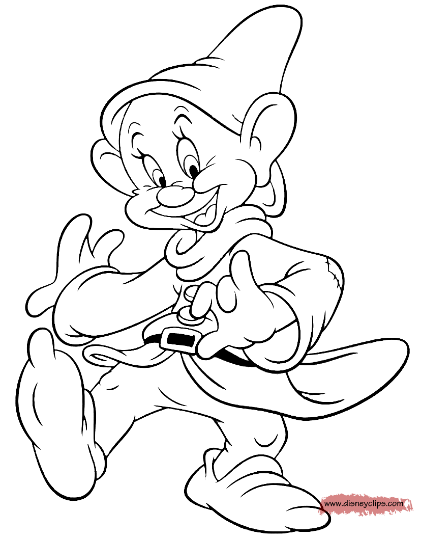 27 Animal Dopey coloring page for Kindergarten