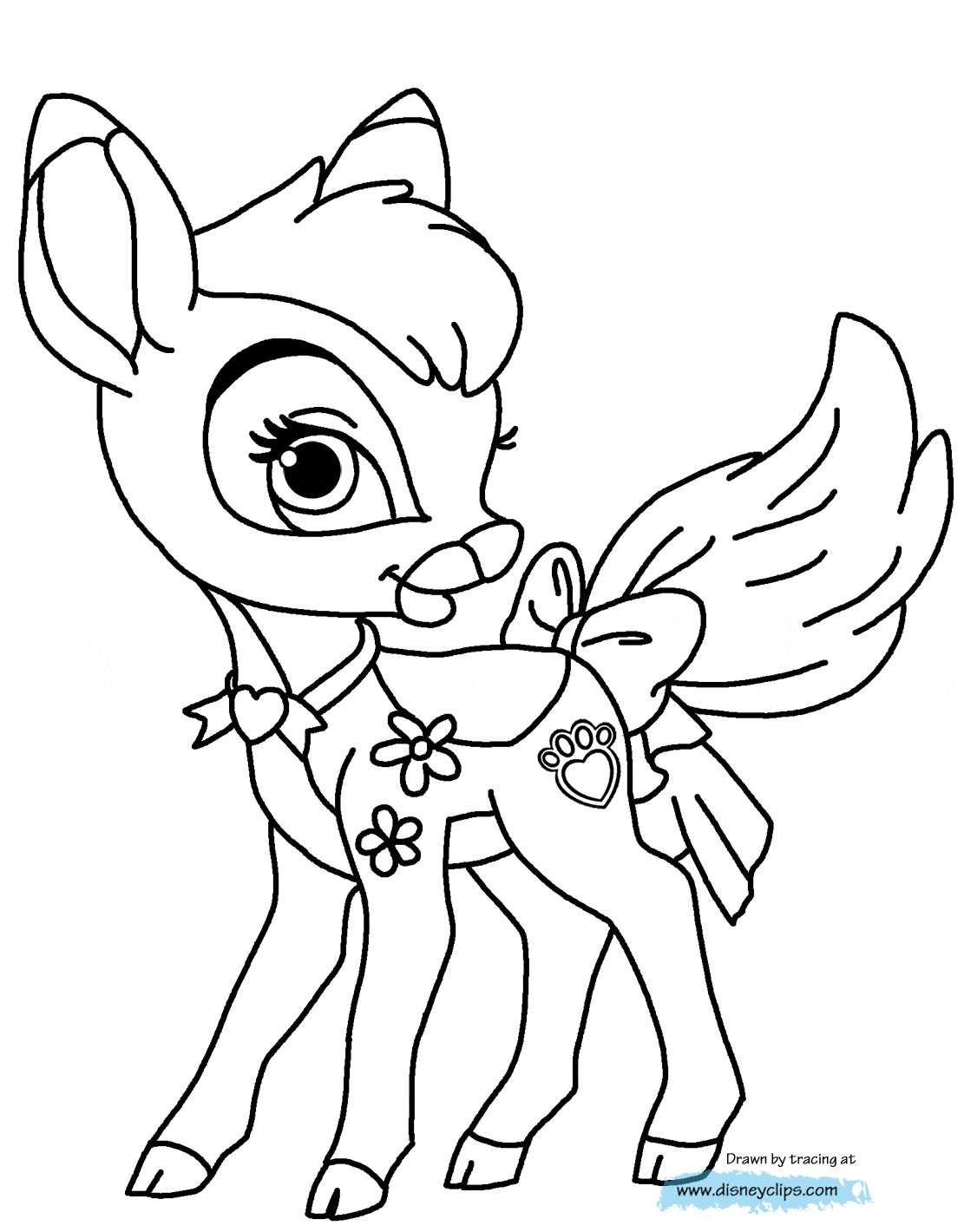 palace pets coloring pages horses realistic - photo #21