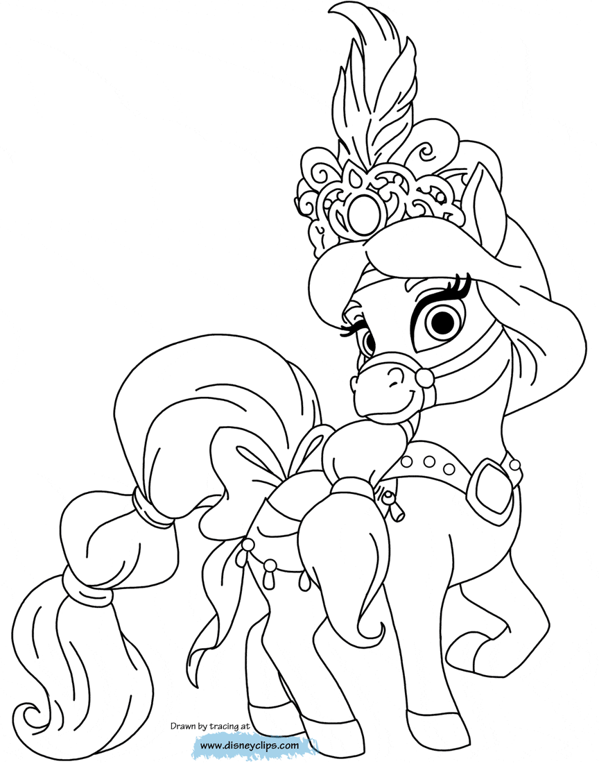 palace pets coloring pages muffin - photo #19