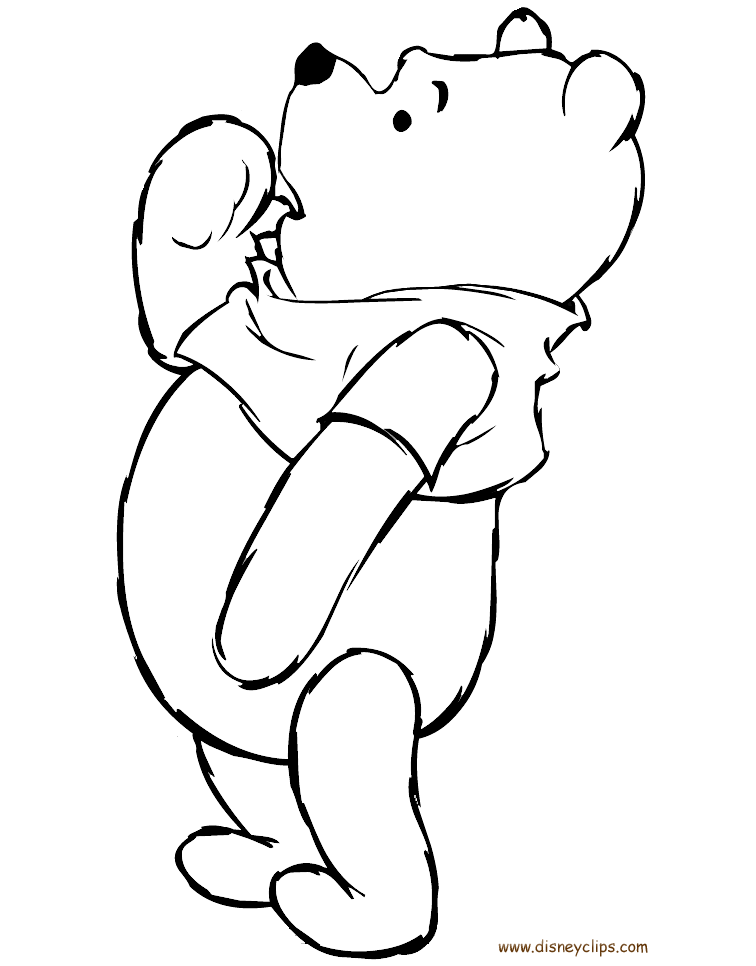 rabbit from winnie the pooh coloring pages - photo #47