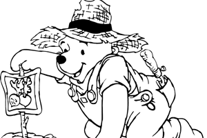 Winnie the Pooh activities coloring pages