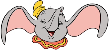 Dumbo laughing