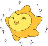 Star leaping joyfully