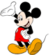 Smiling Mickey Mouse