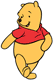 Winnie the Pooh walking
