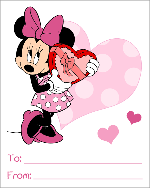 Printable Disney Valentines Day Cards