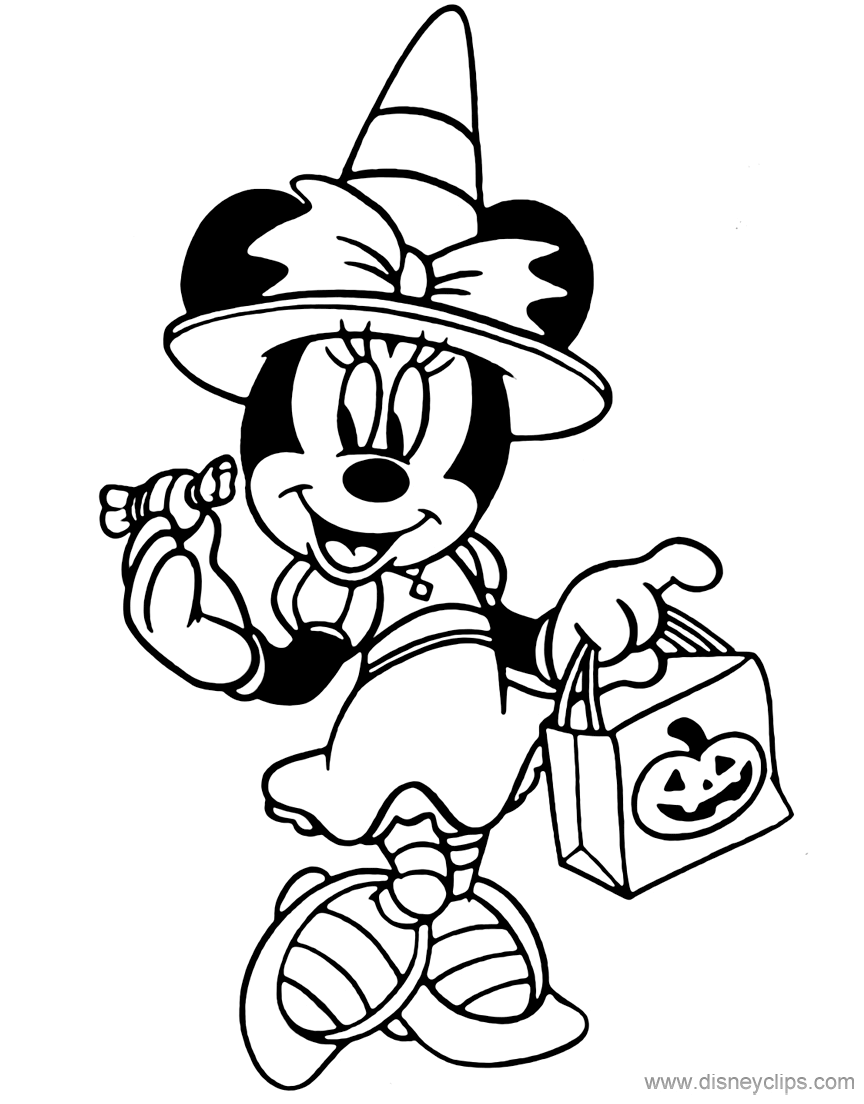 8300 Disney Halloween Coloring Pages Pdf Pictures