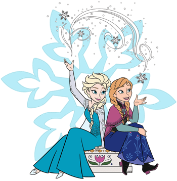 Anna and Elsa Mini Bios and Goodies | Disneyclips.com