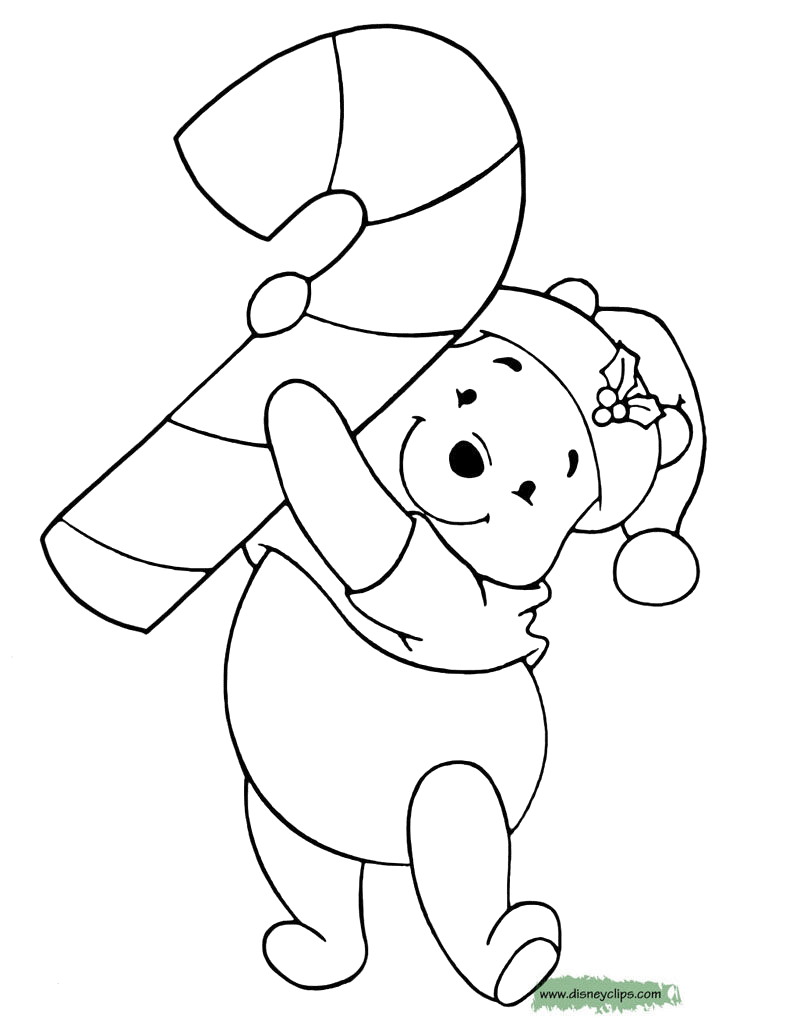 Winnie The Pooh Christmas Coloring Pages Pooh Christm - vrogue.co