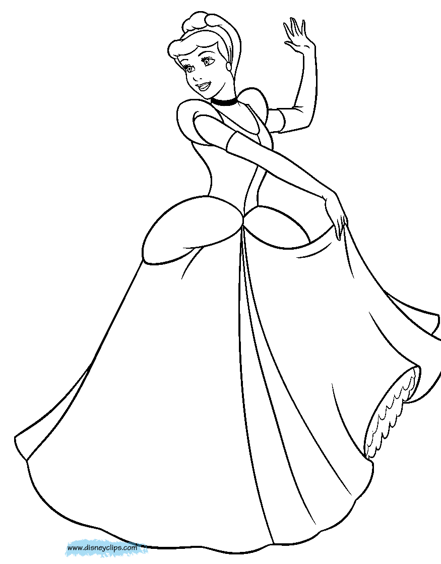 85 Collections Printable Coloring Pages Cinderella  Latest