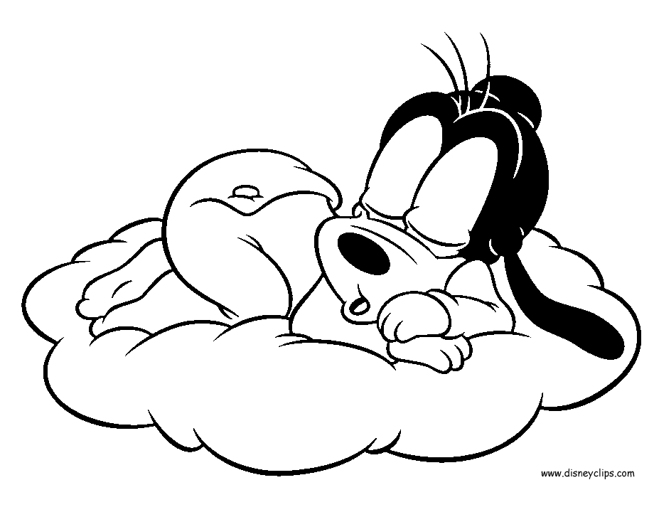 201 Cute Free Coloring Pages Of Baby Disney Characters for Adult