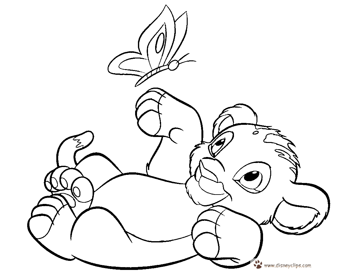 The Lion King Printable Coloring Pages 2 Disney Coloring