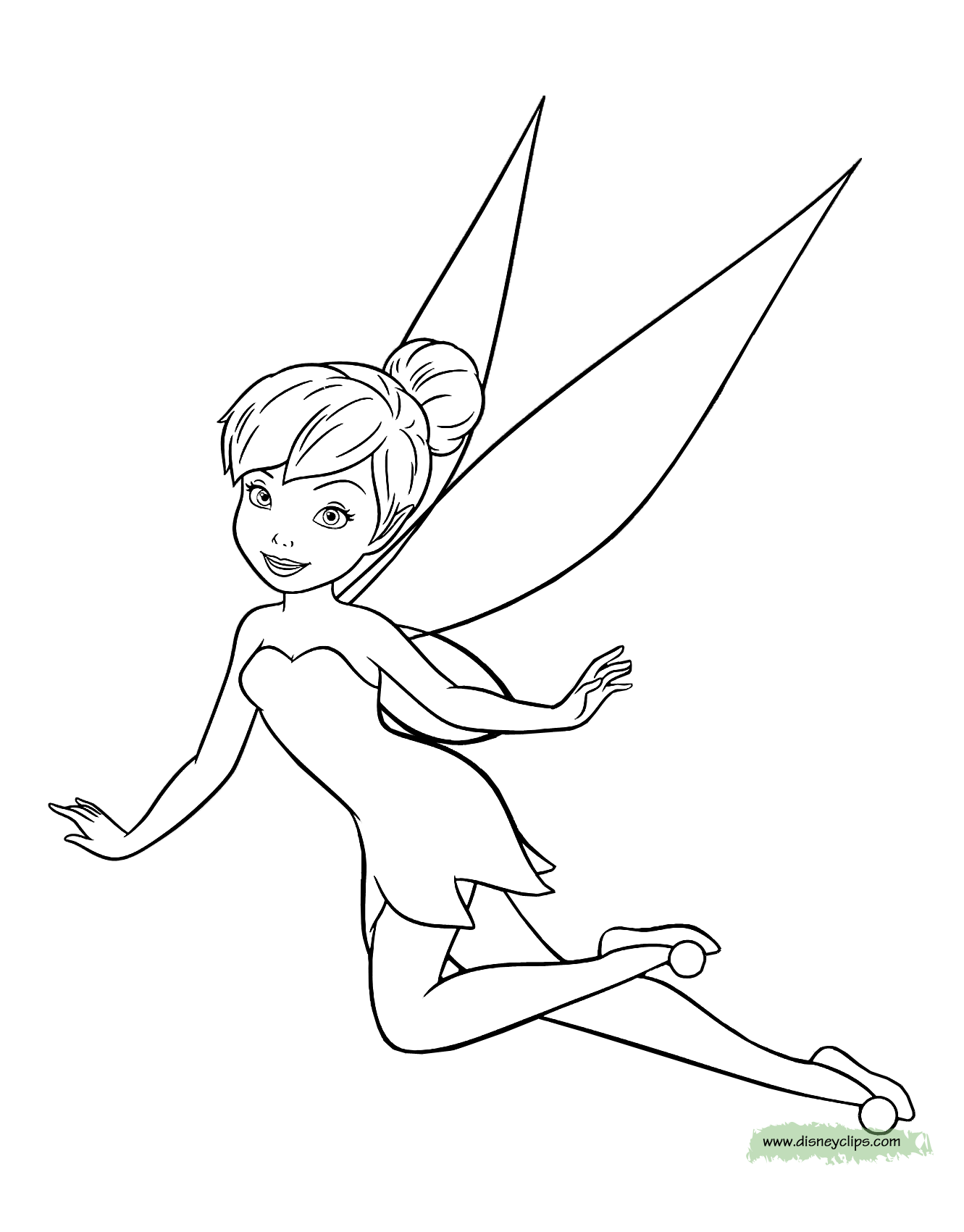 Disney Fairies39 Tinker Bell Coloring Pages Disneyclipscom