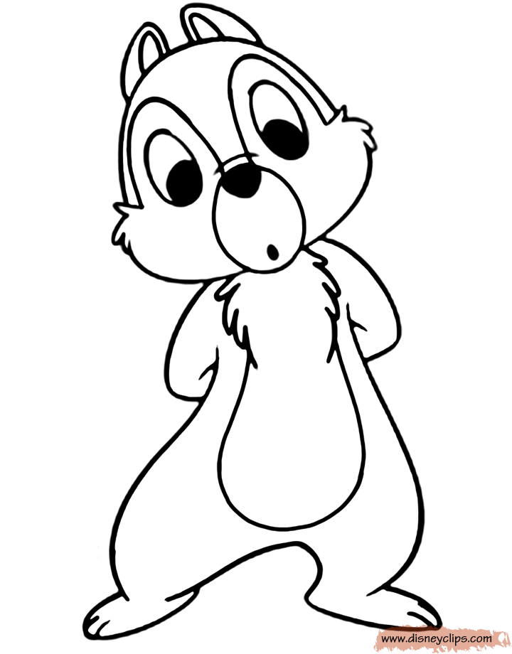 chips coloring page