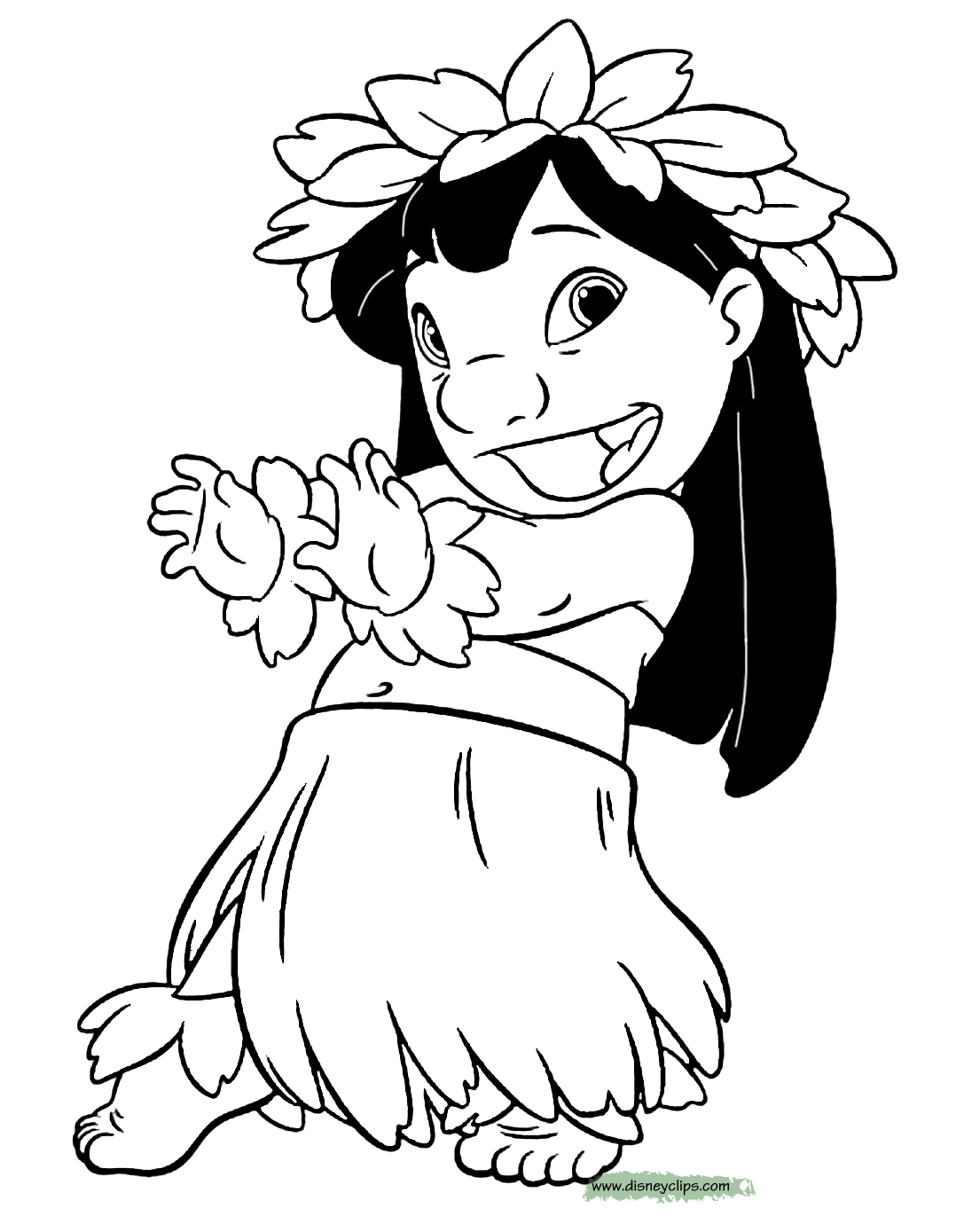 Disney Lilo And Stitch Scrump Coloring Pages Sketch Coloring Page