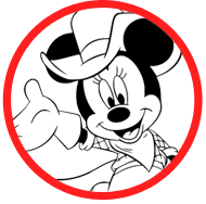 Minnie Mouse coloring page