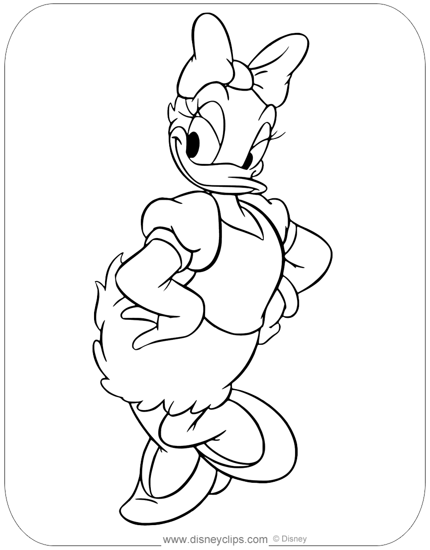 daisy duck template