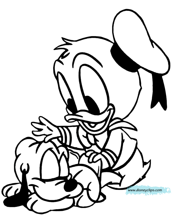 Coloring Pages Of Disney Babies Coloring Pages