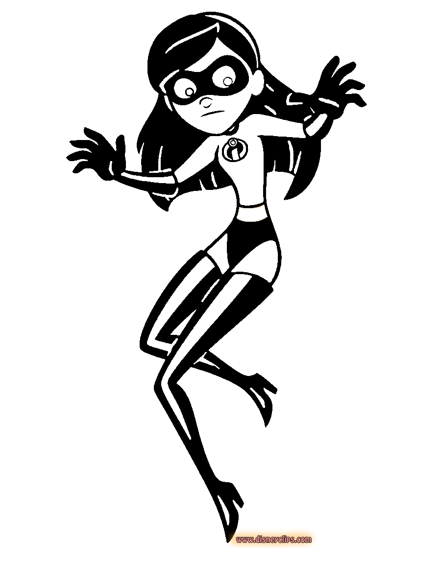 Download The Incredibles Coloring Pages | Disneyclips.com
