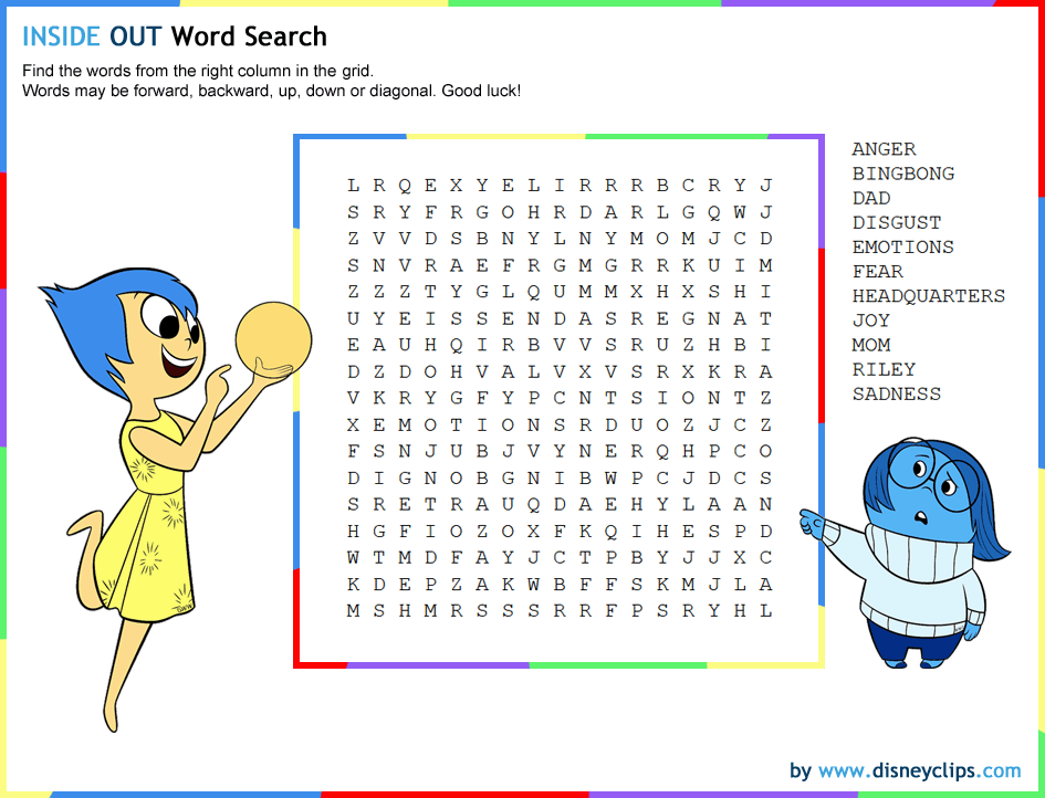 printable disney word search games 2 disneyclips com