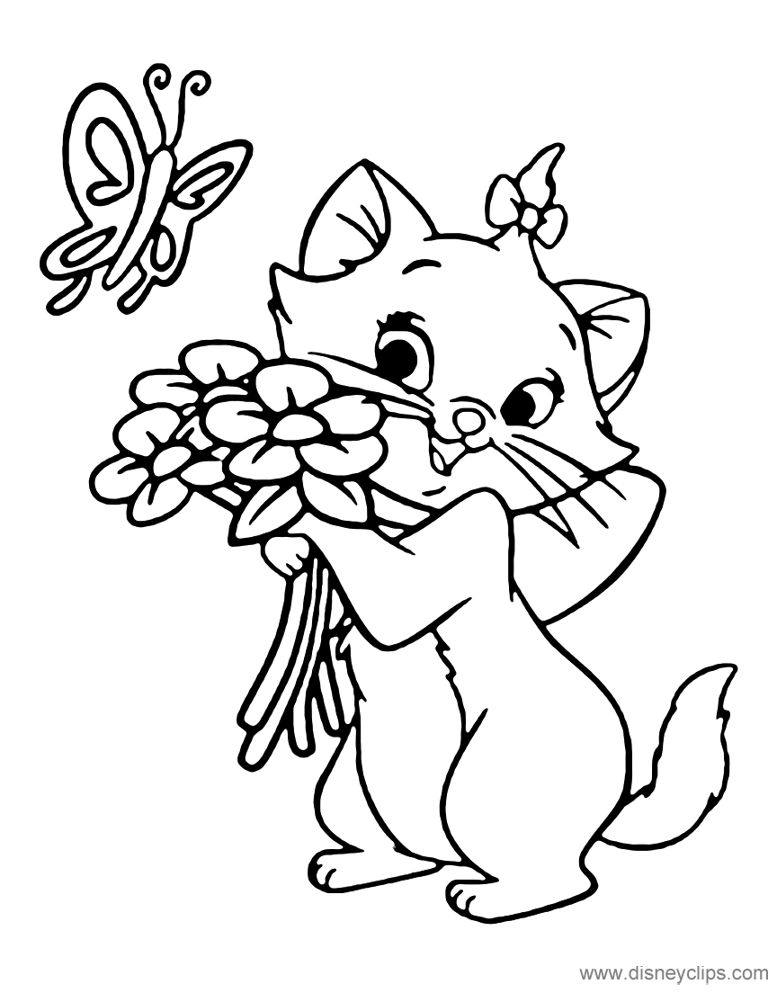 Download The Aristocats Coloring Pages (2) | Disneyclips.com