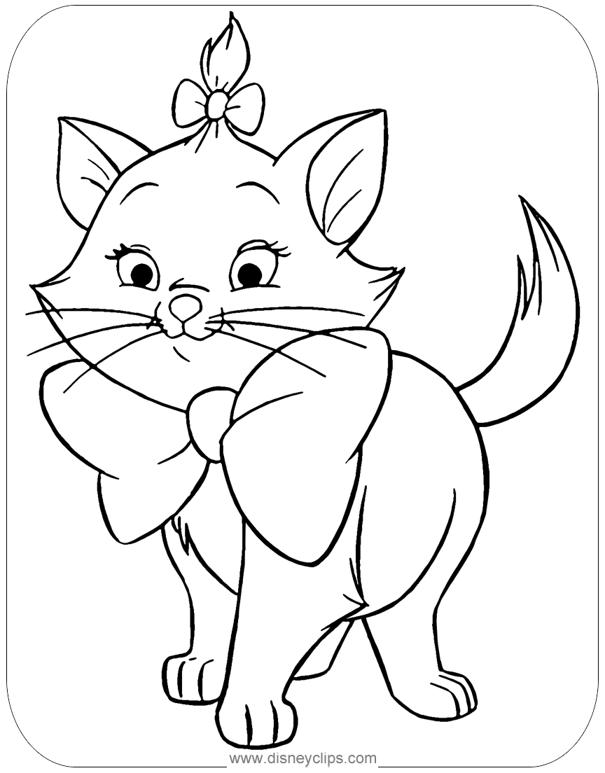 The Aristocats Coloring Pages | Disneyclips.com