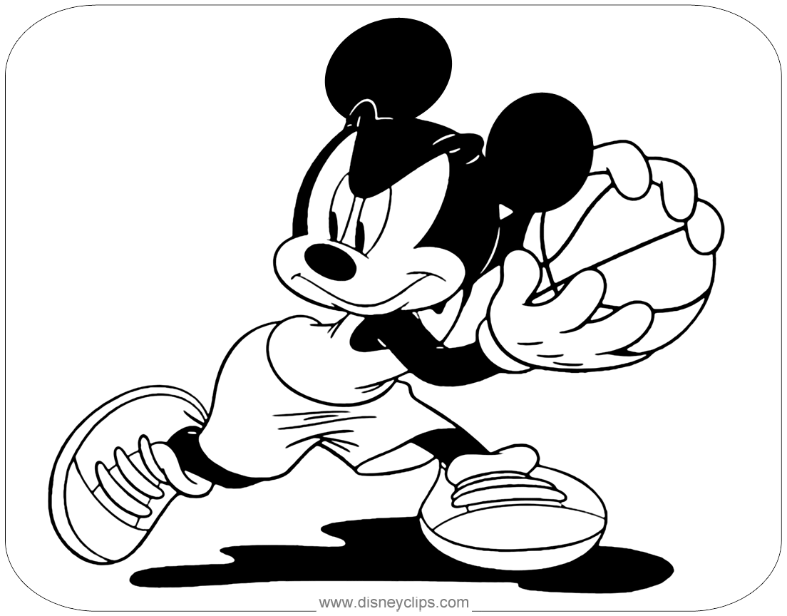 Mickey Mouse Coloring Pages 15 | Disney's World of Wonders