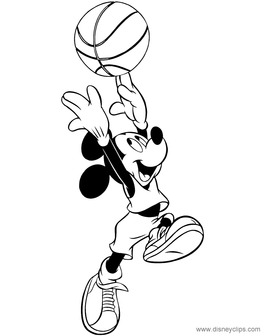 basketball player dunking coloring pages