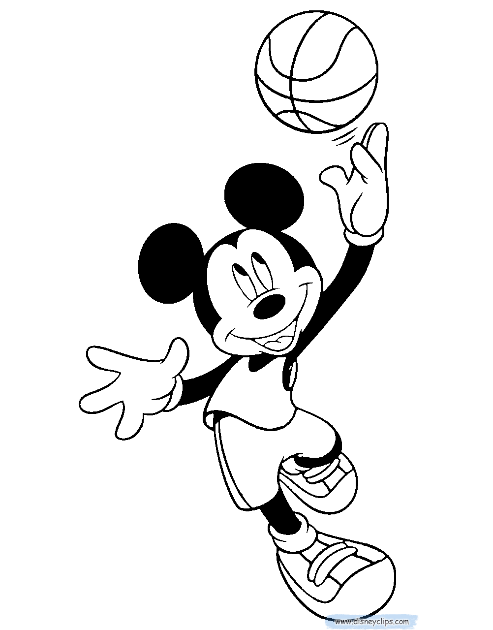 Download Mickey Mouse Coloring Pages 5 | Disney's World of Wonders