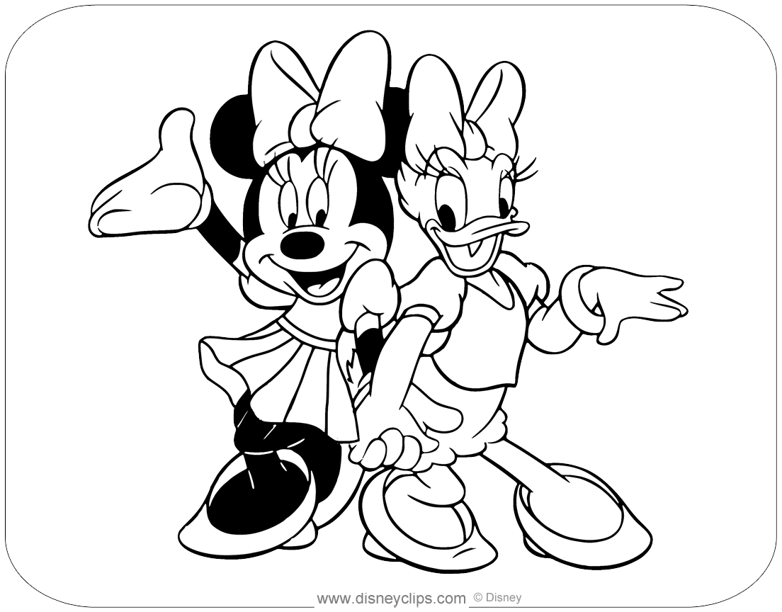 Dibujos De Daisy Para Imprimir Y Colorear Minnie Mouse Coloring Pages