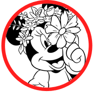 Minnie Mouse coloring page