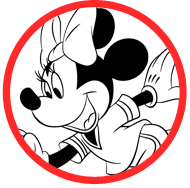 Minnie Mouse soccer coloring page