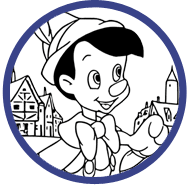 Pinocchio coloring page