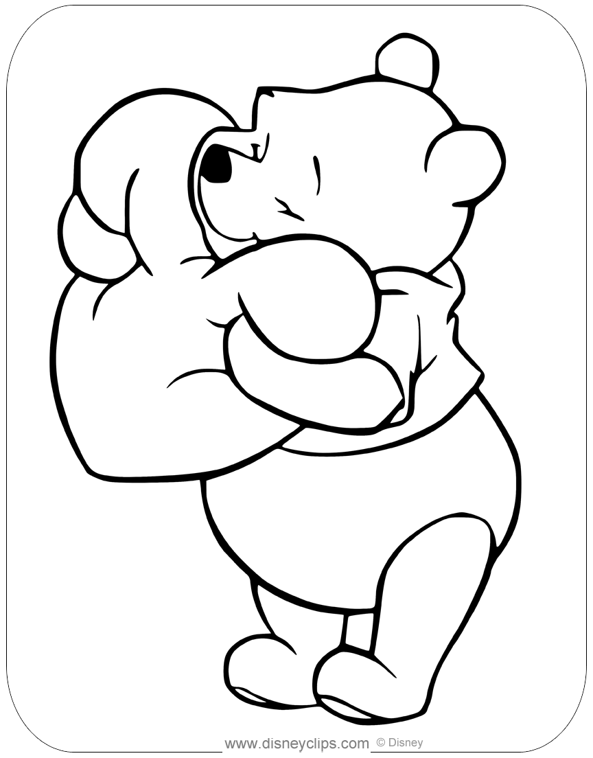 Free Printable Disney Valentines Day Coloring Pages
