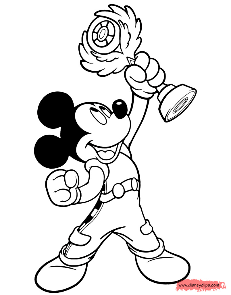19 Animal Mickey and the roadster racers coloring pages for Adult