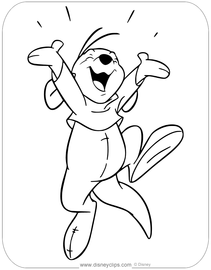 Disney Kanga And Roo Coloring Pages
