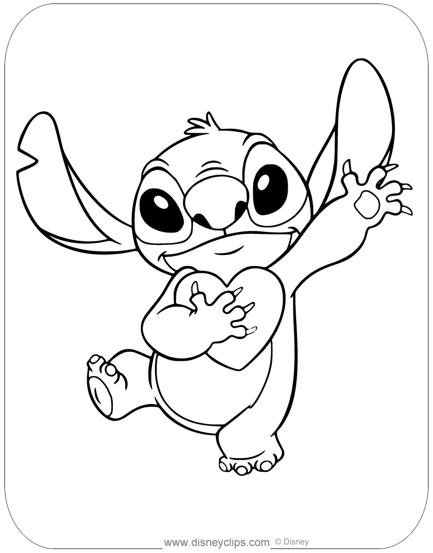 Drawing Stitch coloring page - Download, Print or Color Online for Free