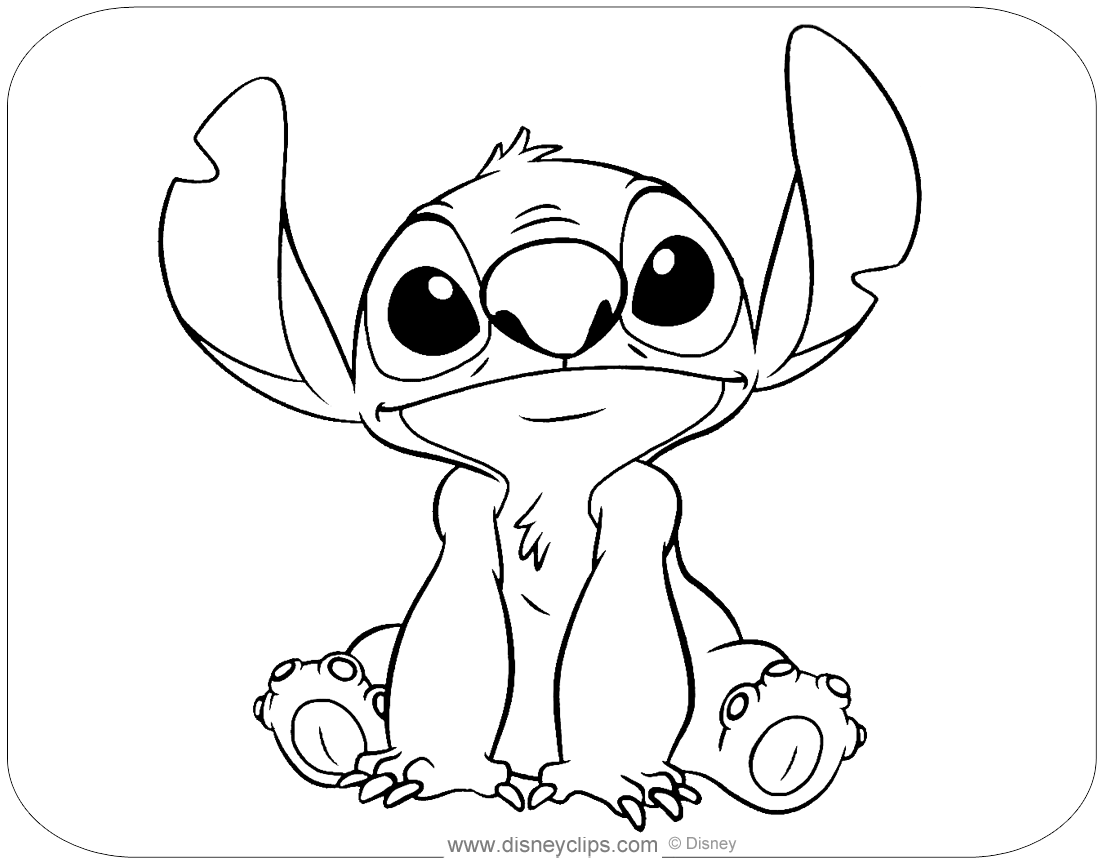 Lilo And Stitch Coloring Pages 