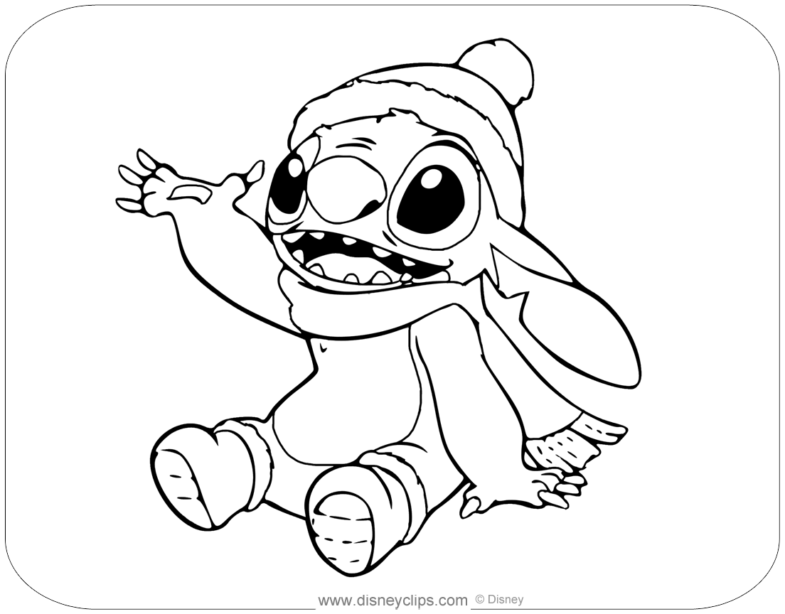 Lilo And Stitch Coloring Pages Disneyclips Com