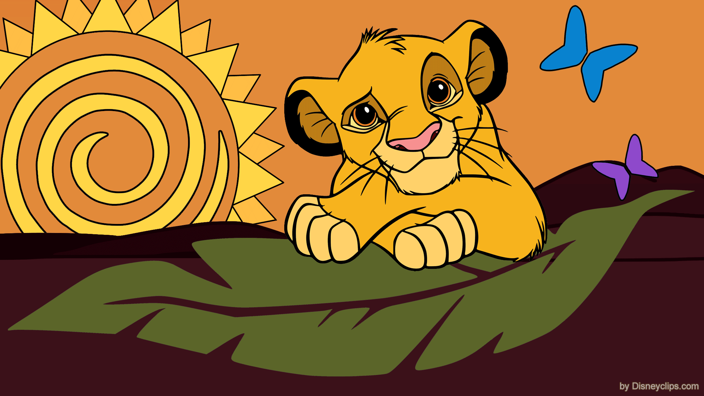 simba lion king wallpaper