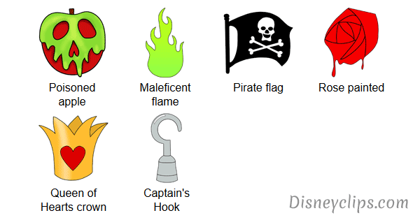 Disney Villains PNG Icons | Disneyclips.com