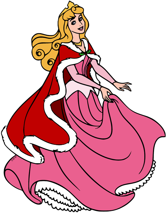 disney princess christmas clipart