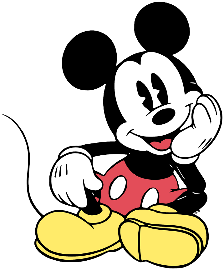 Mickey Mouse Sitting